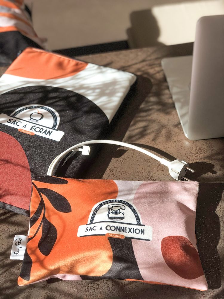Accessoires de voyage - Sacs à connexion "Les nomades travailleurs" - LOOPITA