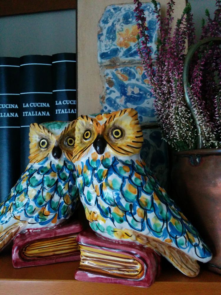 Objets de décoration - Serre-livres hibou - AGATA TREASURES