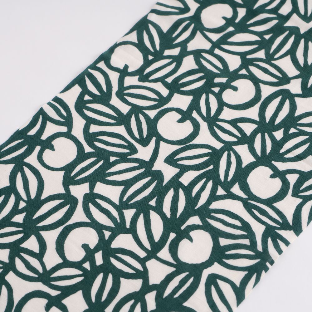 Scarves - TENUGUI KOMON Modern CottonLinen Mix - KAMAWANU