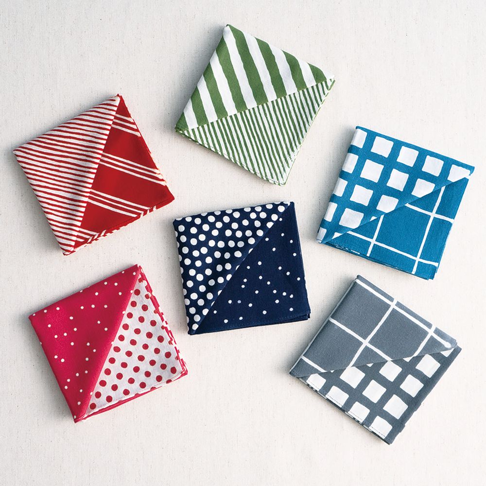 Tissus - Tissu d'emballage FUROSHIKI KOMON KIRITSUGI - KAMAWANU