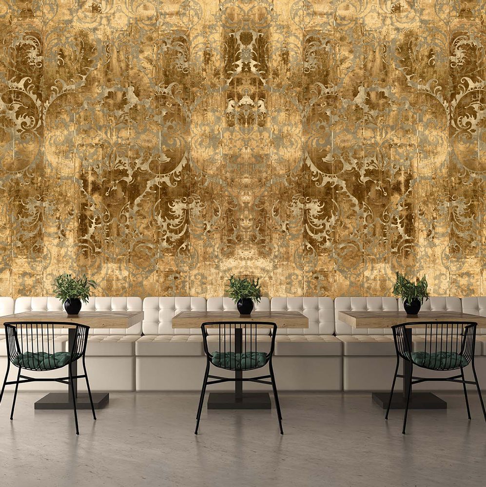 Hotel bedrooms - Wallcovering Lustre - LA AURELIA DESIGN