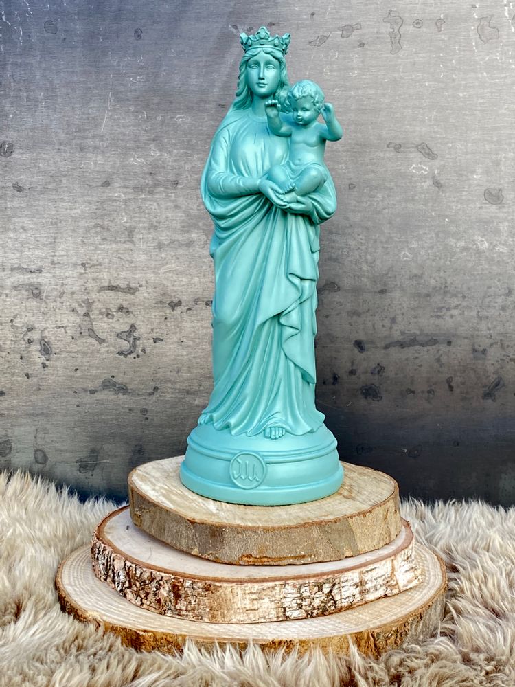 Objets de décoration - Statuette Bonne Mère - J'AI VU LA VIERGE