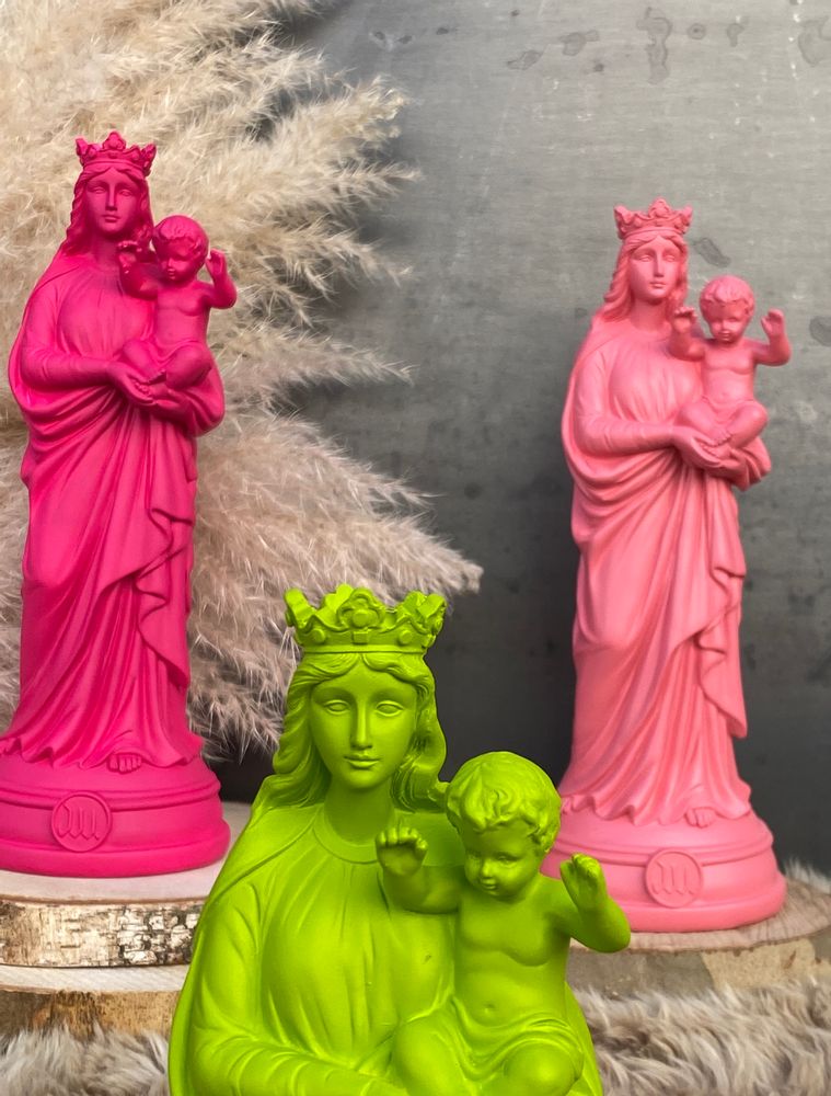 Objets de décoration - Statuette Bonne Mère - J'AI VU LA VIERGE