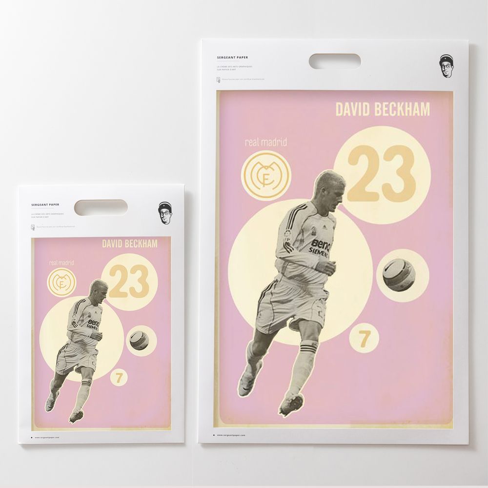 Poster - Art Print FOOT with Zoran Lucic  - SERGEANT PAPER
