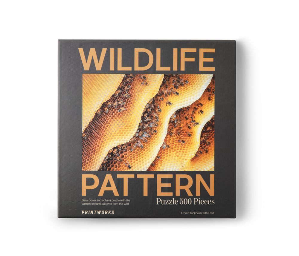 Cadeaux - Puzzle - Abeille, motif faune - PRINTWORKS