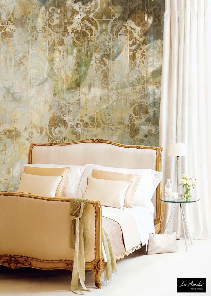 Hotel bedrooms - Wallcovering Plush - LA AURELIA DESIGN