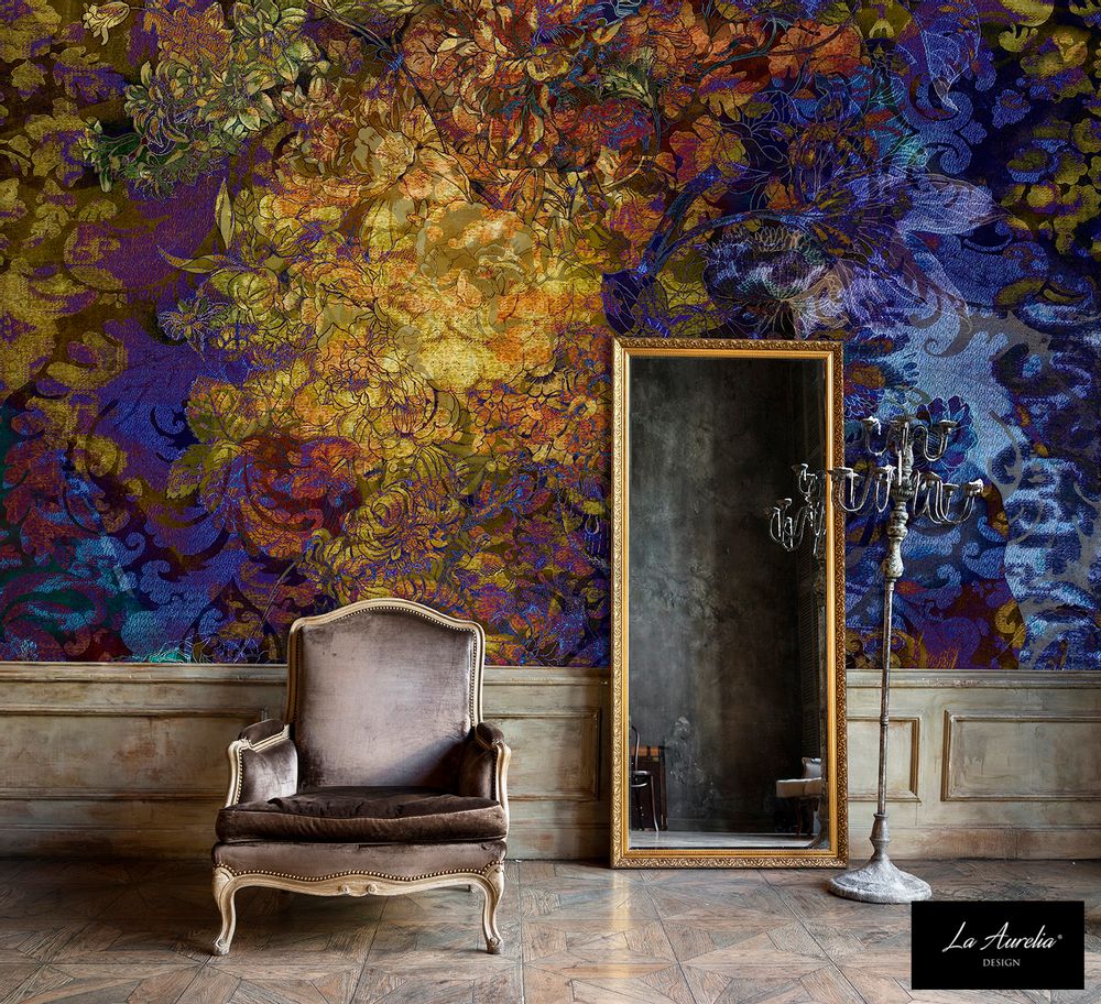 Hotel bedrooms - Wallcovering Allure - LA AURELIA DESIGN