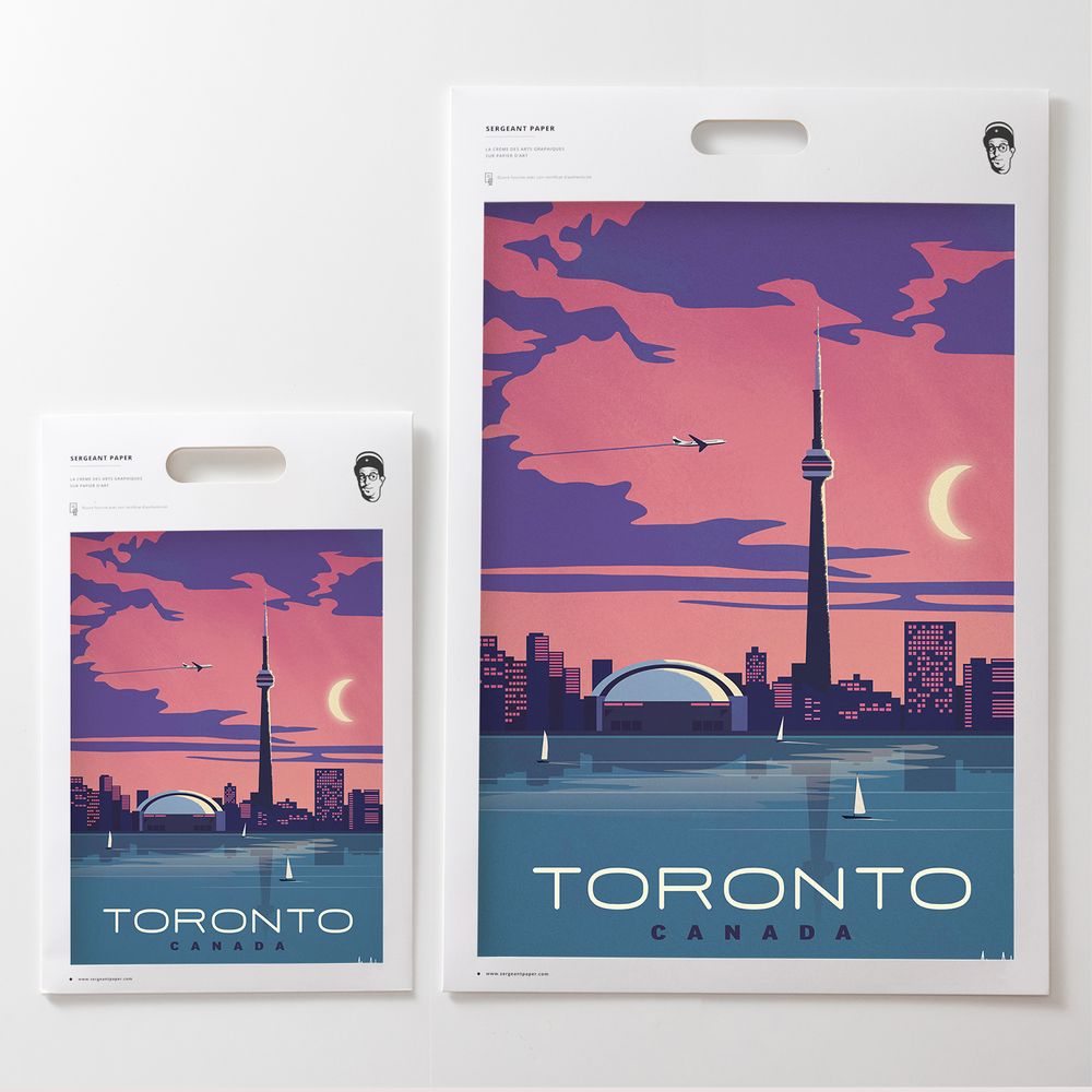 Poster - Art Print - Cities of America with Alex Asfour - SERGEANT PAPER