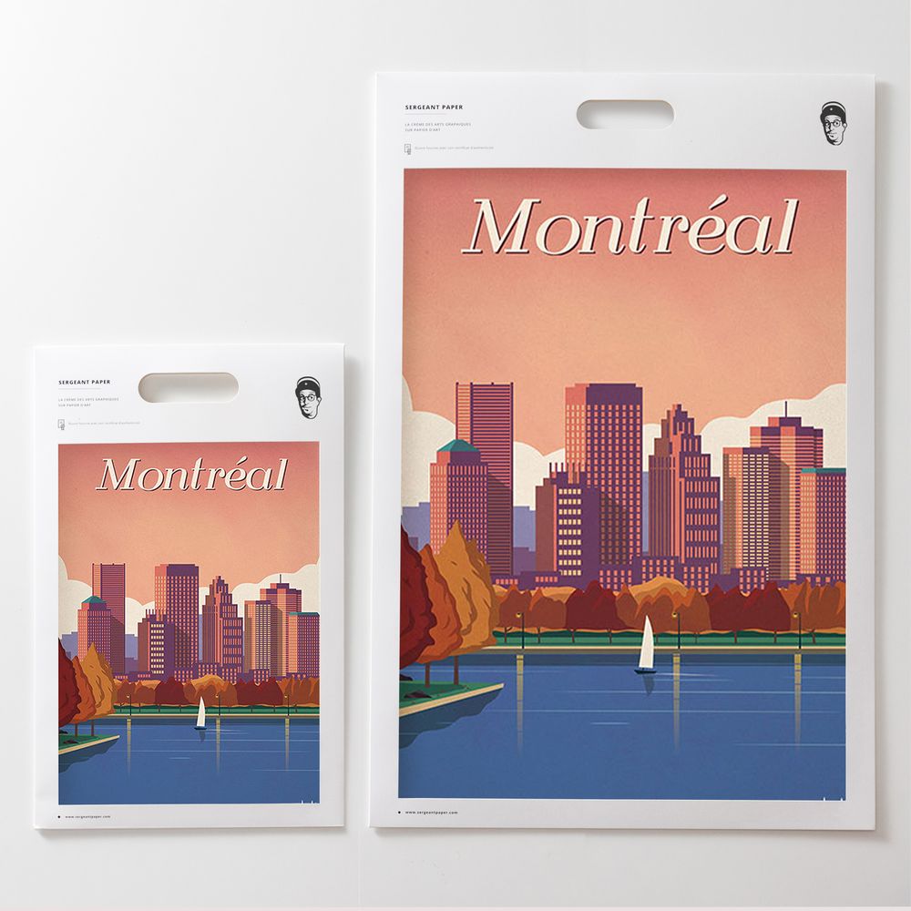 Poster - Art Print - Cities of America with Alex Asfour - SERGEANT PAPER