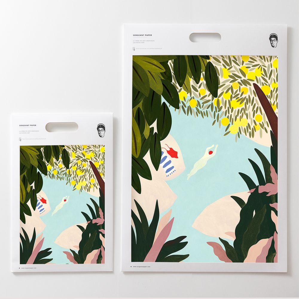 Affiches - Affiches / Illustrations - SUMMER - Léa Morichon - SERGEANT PAPER