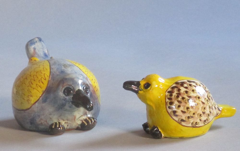 Sculptures, statuettes and miniatures - BIRD SCULPTURE - MARYLINE BERHAULT