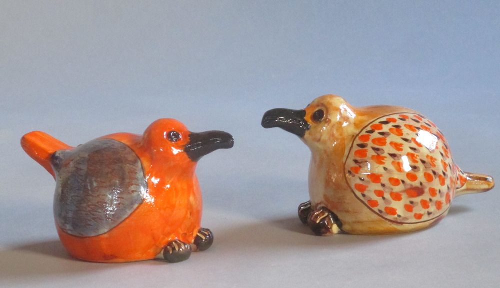 Sculptures, statuettes and miniatures - BIRD SCULPTURE - MARYLINE BERHAULT