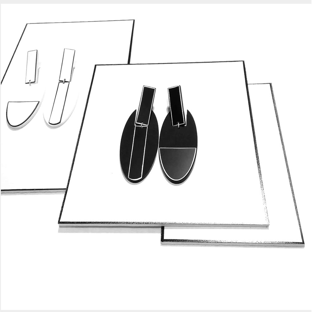 Design objects - METROPOLIS collection, earrings - ALEX+SVET