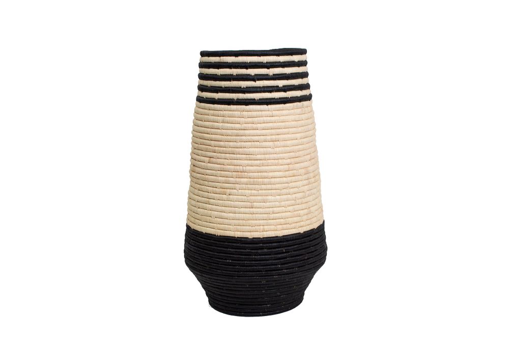 Vases - Urne au sol Daria Noir - ALL ACROSS AFRICA + KAZI