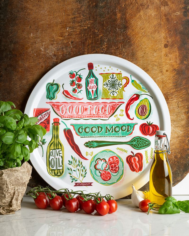 Table mat - Good Food - Trays - Table mat -Placemat - serving trays - JAMIDA OF SWEDEN