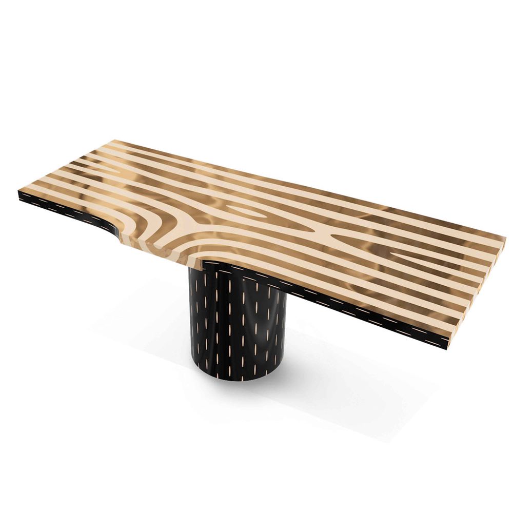 Tables Salle à Manger - Table de salle à manger forêt - SCARLET SPLENDOUR