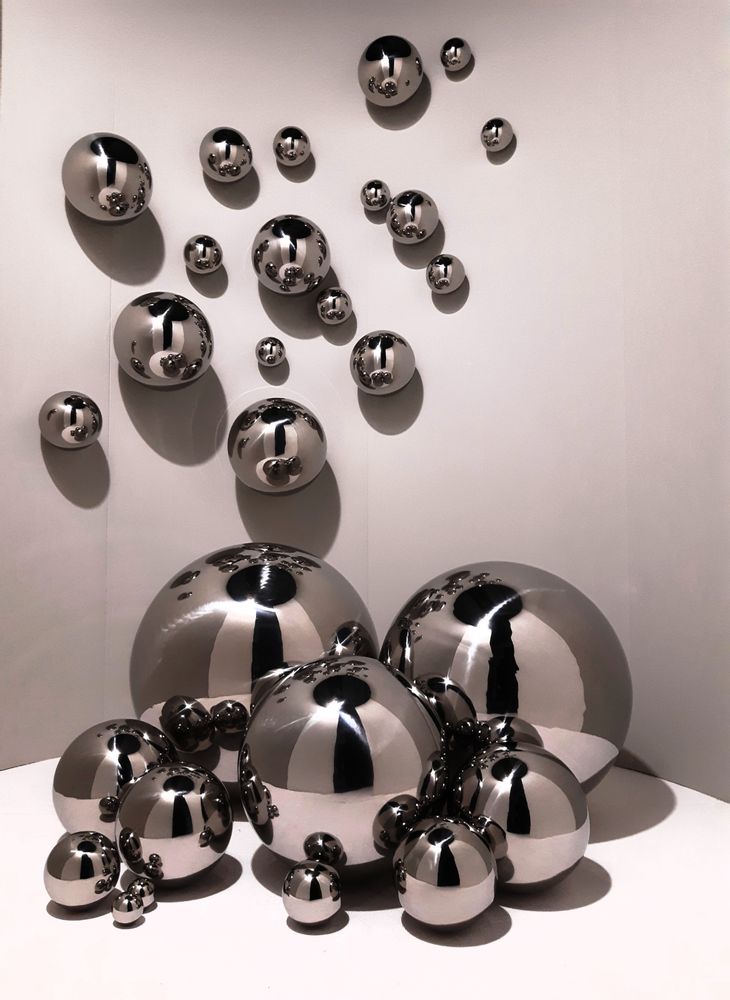 Decorative objects - SPHERES - FUORILUOGO CHROME DESIGN