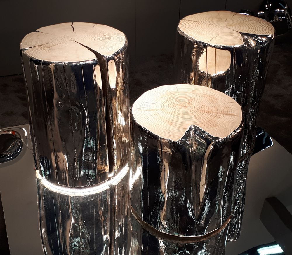 Decorative objects - STOOL - FUORILUOGO CHROME DESIGN