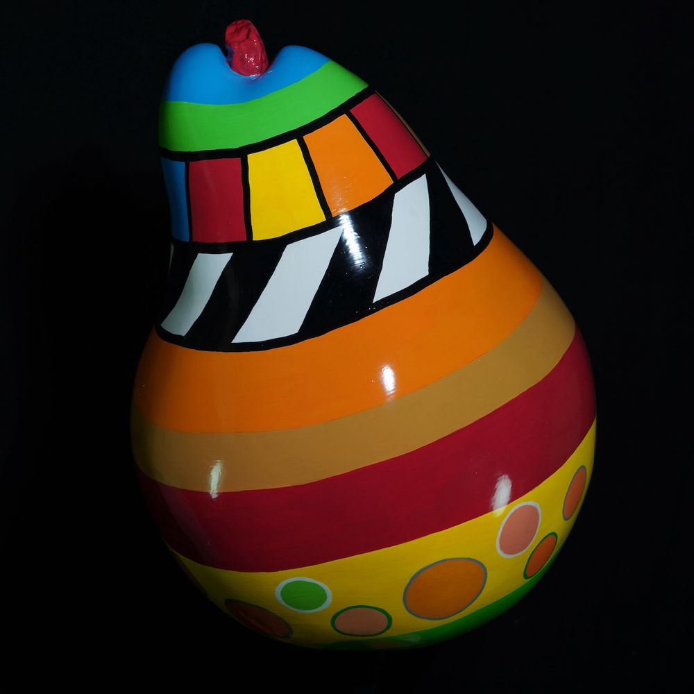 Decorative objects - NIKI'S PEAR/1 - Resin decoration - LA GALINE