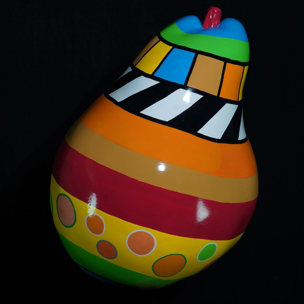 Decorative objects - NIKI'S PEAR/1 - Resin decoration - LA GALINE
