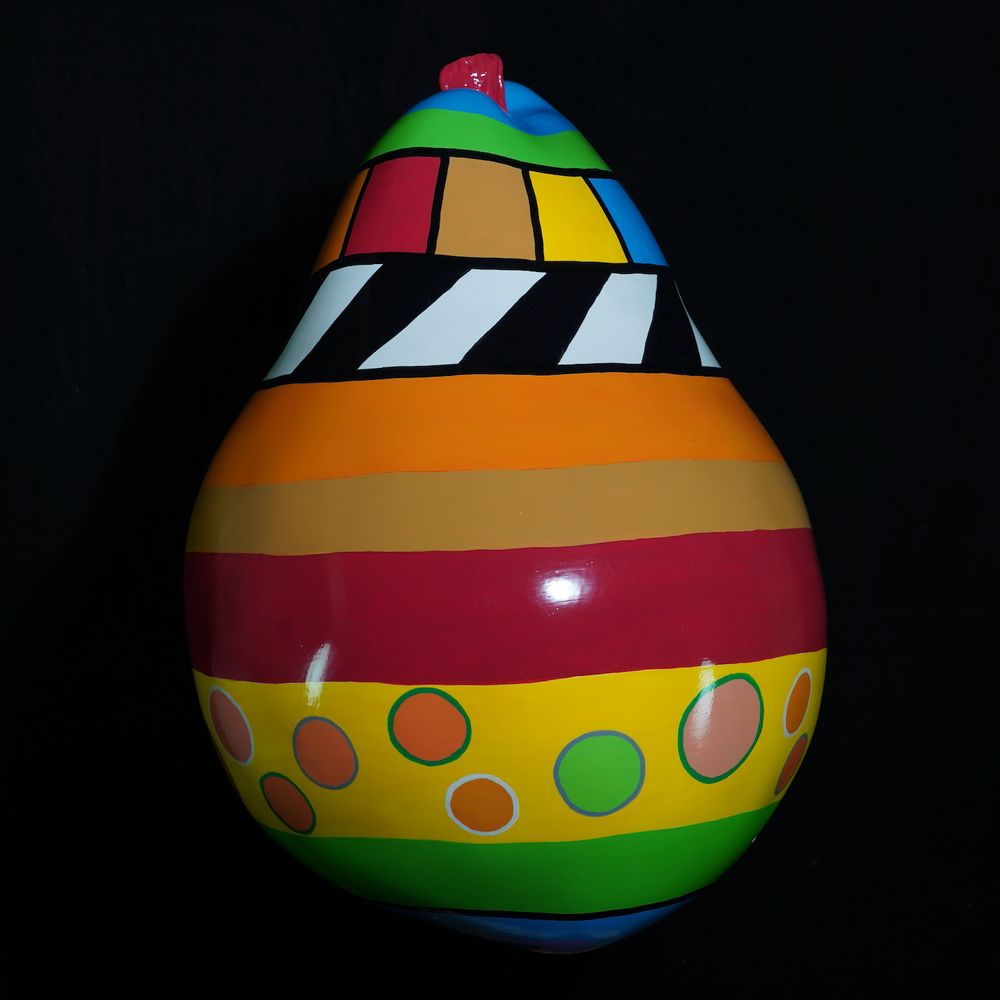 Decorative objects - NIKI'S PEAR/1 - Resin decoration - LA GALINE