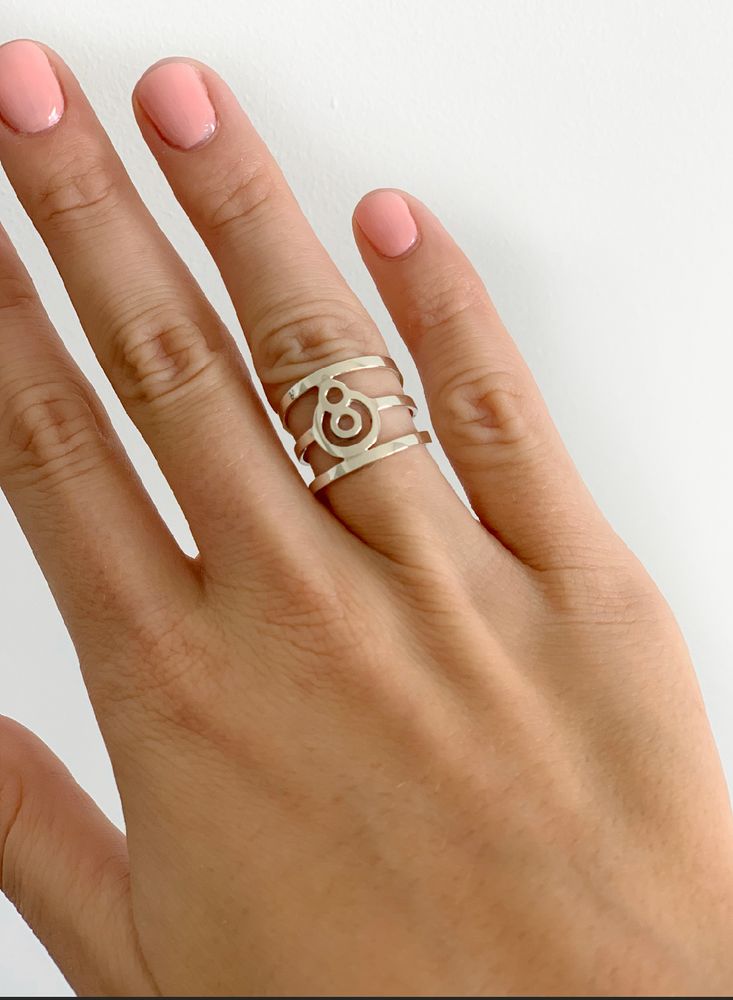Bijoux - Bague en argent sterling BeYou : symbole énergétique - BEYOU BY BEYOUBEUNITED