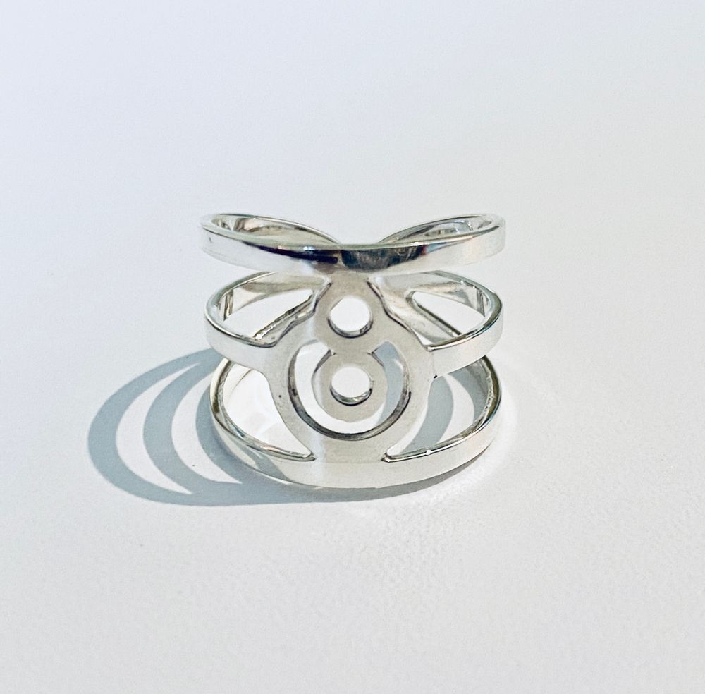 Bijoux - Bague en argent sterling BeYou : symbole énergétique - BEYOU BY BEYOUBEUNITED