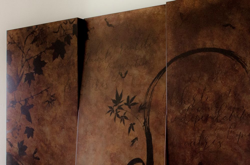Other wall decoration - Epitome Triptic Partition - ESTELLE MATCZAK