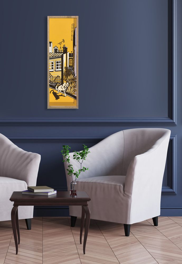 Other wall decoration - Roof Cat Poster - ST