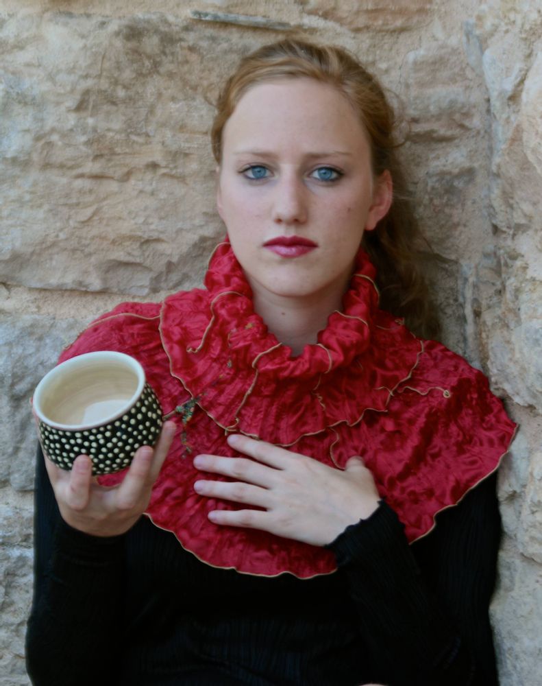 Scarves - Cascade Collar Fashion Accessory - LINÉ-GÖLZ