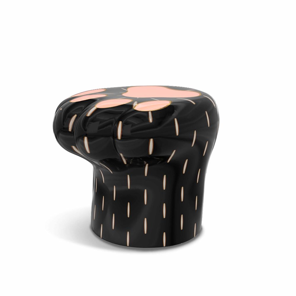 Tabourets - Tabouret patte - SCARLET SPLENDOUR