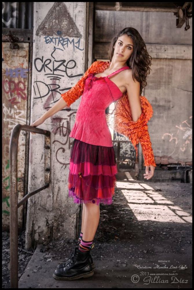 Apparel - Garment - pleated bustier -pleated top - LINÉ-GÖLZ