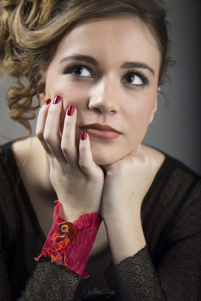 Jewelry - jewel textile bracelet - LINÉ-GÖLZ