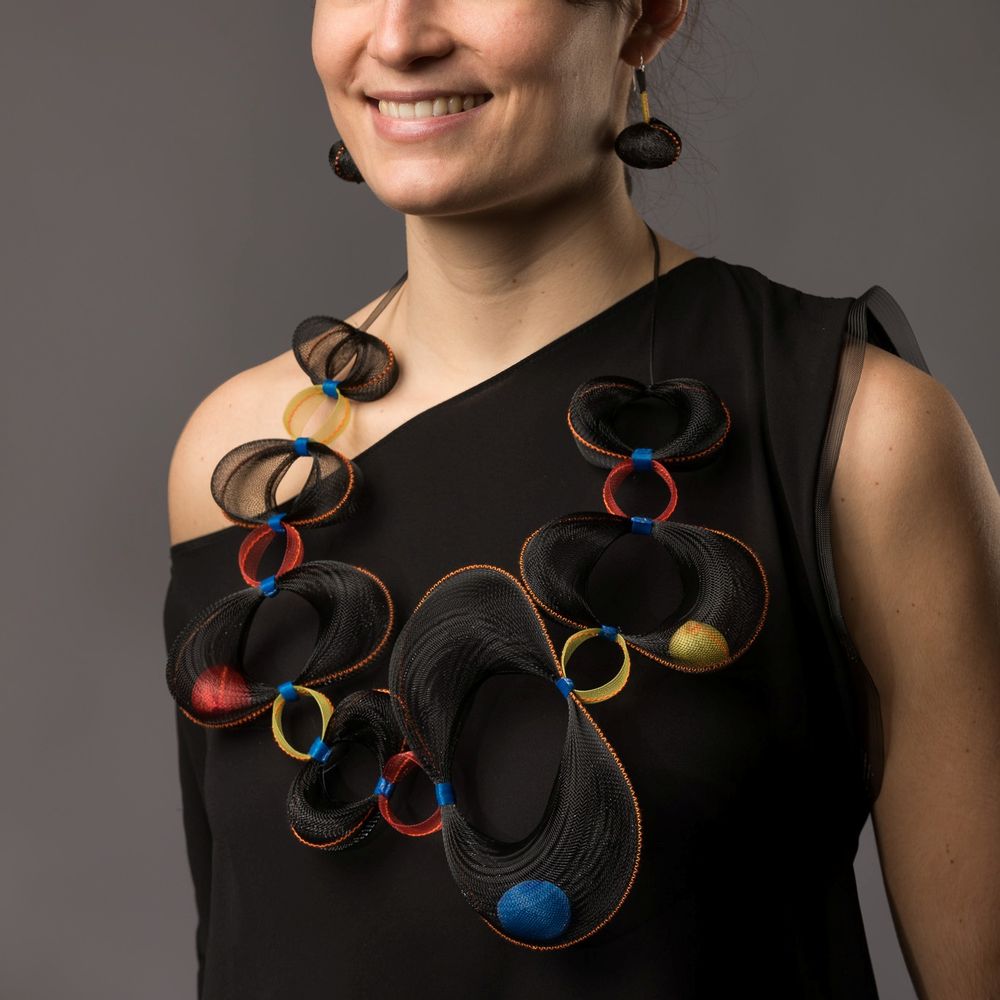 Bijoux - BULLE D'AIR - COLLIER CEINTURE- P/E 21 - FRANÇOISE DELAIRE CRÉATIONS
