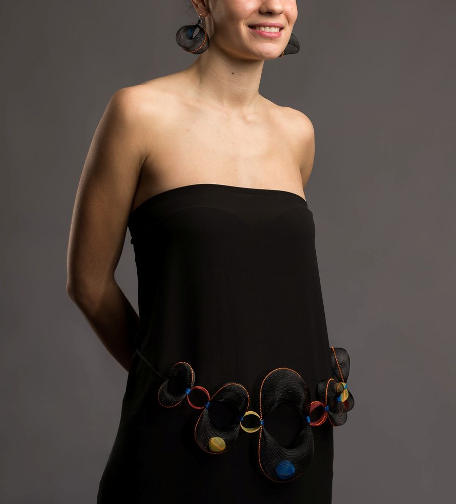 Bijoux - BULLE D'AIR - COLLIER CEINTURE- P/E 21 - FRANÇOISE DELAIRE CRÉATIONS