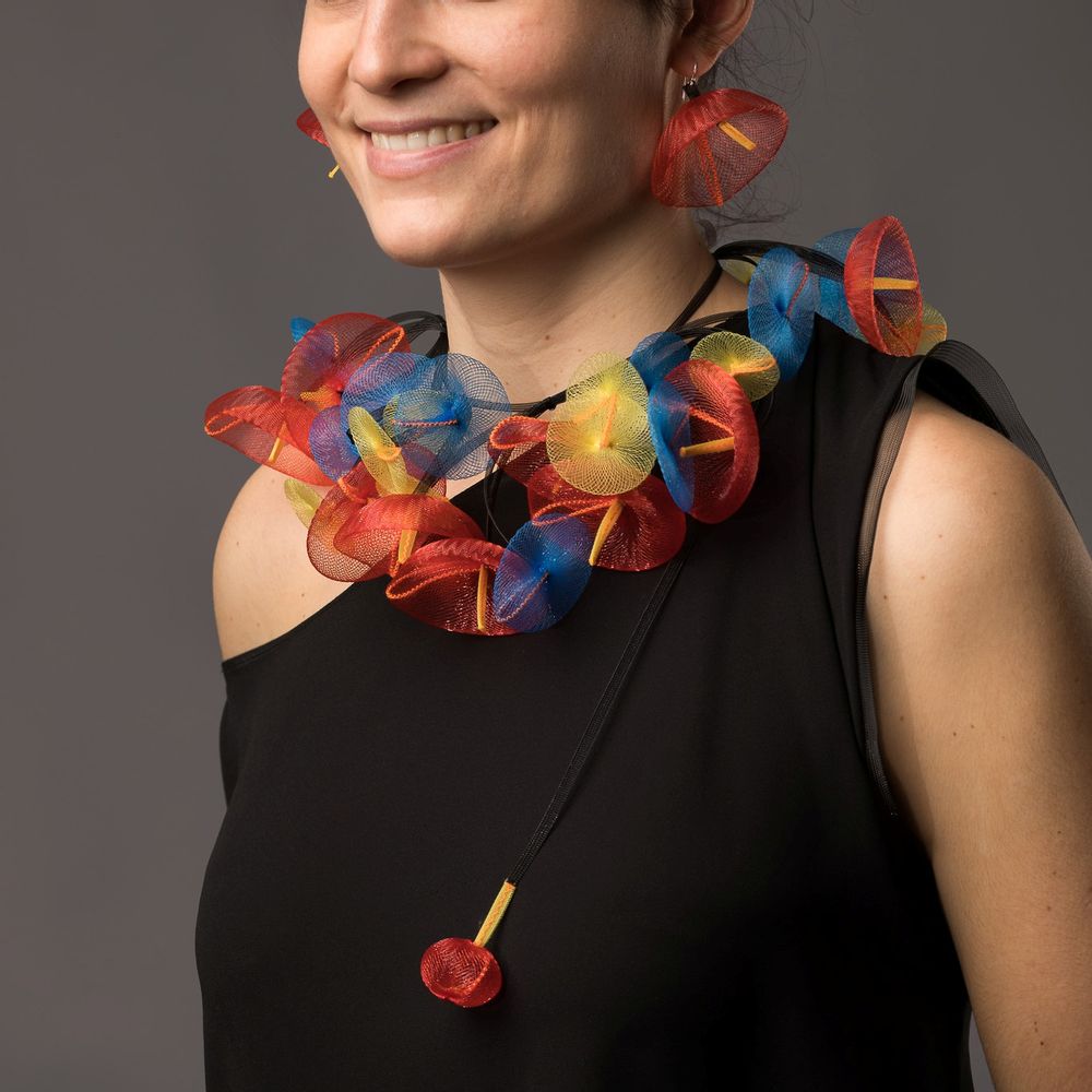 Bijoux - CLOCHETTE - COLLIER COUTURE 32 -  P/E 2021 - FRANÇOISE DELAIRE CRÉATIONS