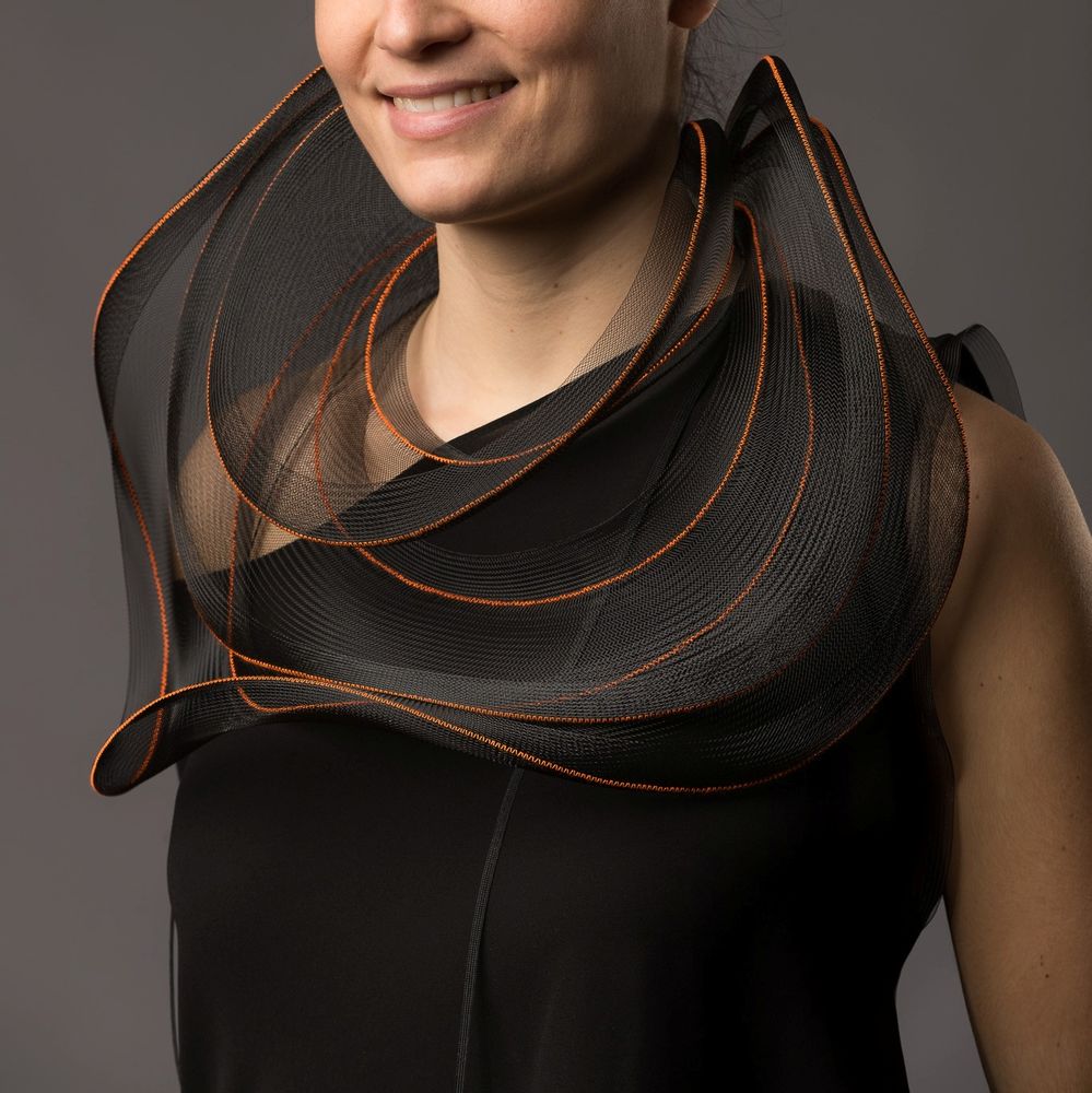 Jewelry - CLAUDINE - COLLAR COLLAR STITCHING CLAUDINE - P/E 2021 - FRANÇOISE DELAIRE CRÉATIONS