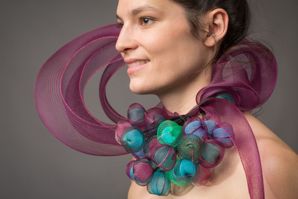 Bijoux - ABONDANCE - COLLIER D'EXCEPTION- P/E 2018 - FRANÇOISE DELAIRE CRÉATIONS