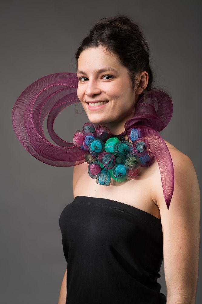 Bijoux - ABONDANCE - COLLIER D'EXCEPTION- P/E 2018 - FRANÇOISE DELAIRE CRÉATIONS
