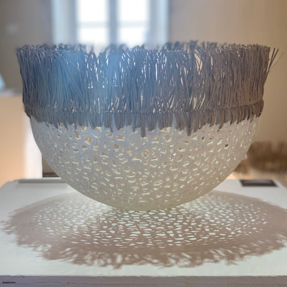 Design objects - Cocoon cut “Connect the being to its roots” - T4. - LOUPMANA BY LOVO MURIEL