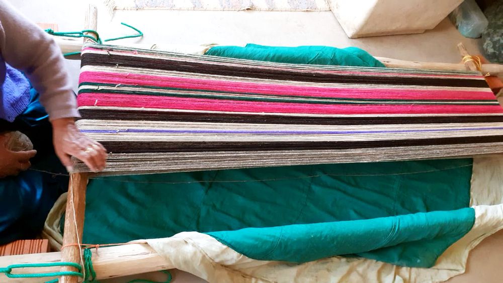 Fabric cushions - Colorful Unique Bolivian pillows - T'RU SUSTAINABLE HANDMADE