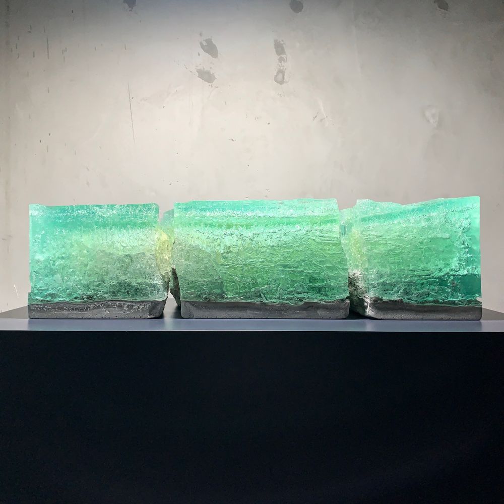 Unique pieces - Concrete X Resin Art - Extinction, 2020 - SHABIBI SHEEP WORKSHOP