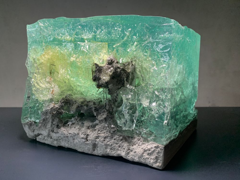 Unique pieces - Concrete X Resin Art - Extinction, 2020 - SHABIBI SHEEP WORKSHOP