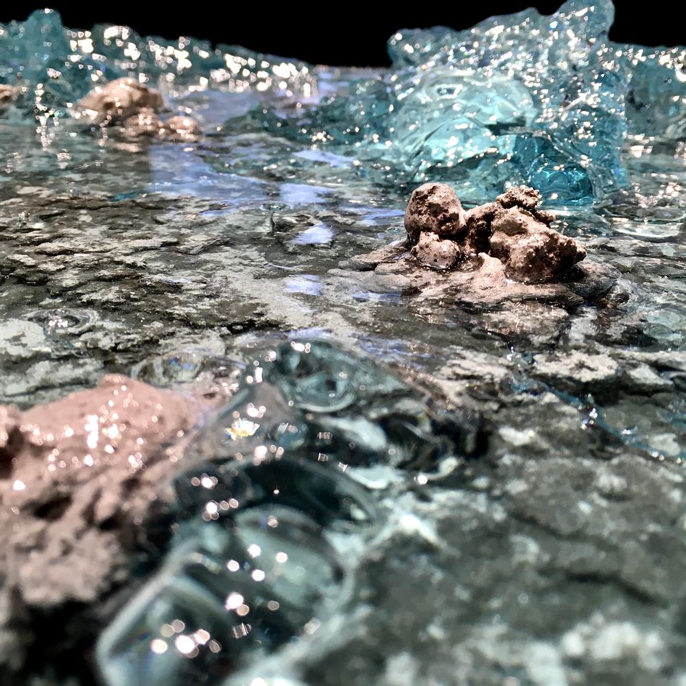Unique pieces - Concrete x Resin Art - Havens for Life on Earth - SHABIBI SHEEP WORKSHOP