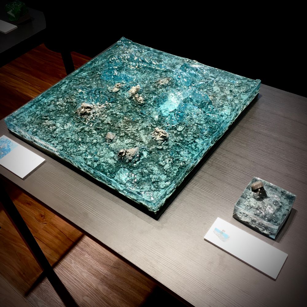 Unique pieces - Concrete x Resin Art - Havens for Life on Earth - SHABIBI SHEEP WORKSHOP