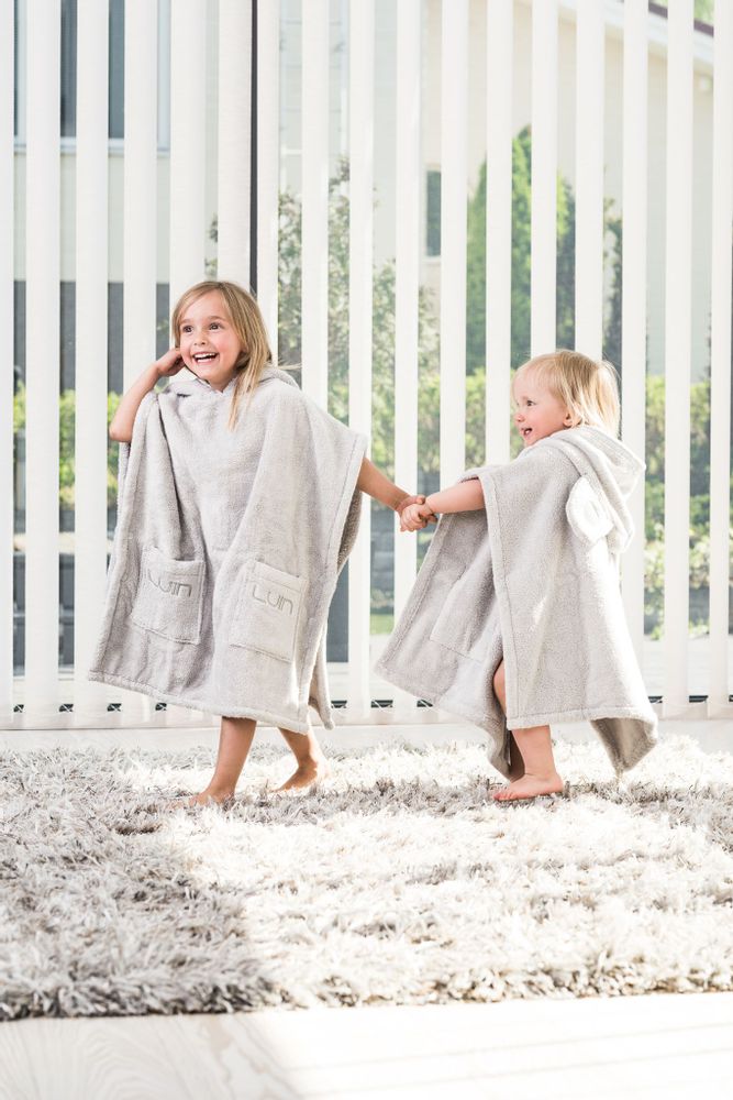 Bath accessories for children - Poncho Towel for children, 1-5 years old - LUIN LIVING
