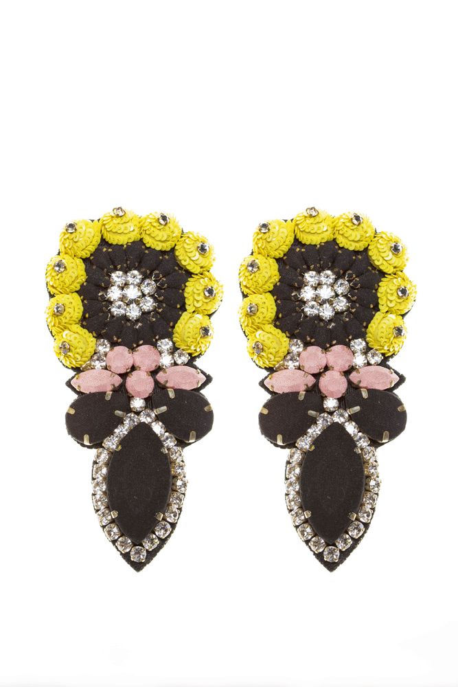 Bijoux - Inès Boucles d'oreilles - CHRISTINE'S - HANDMADE DESIGNERS ACCESSORIES