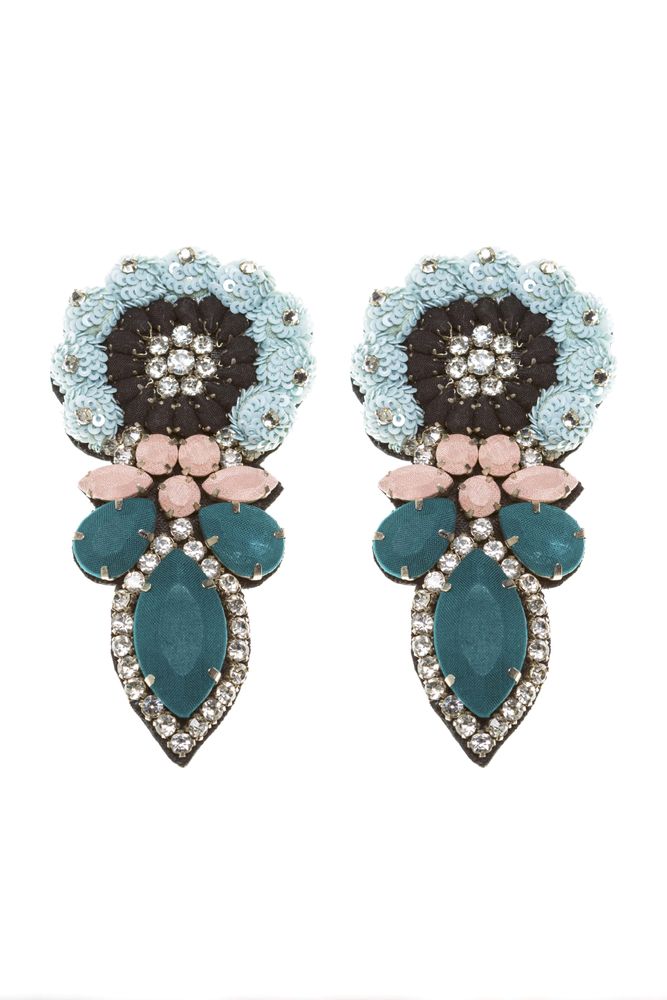 Bijoux - Inès Boucles d'oreilles - CHRISTINE'S - HANDMADE DESIGNERS ACCESSORIES