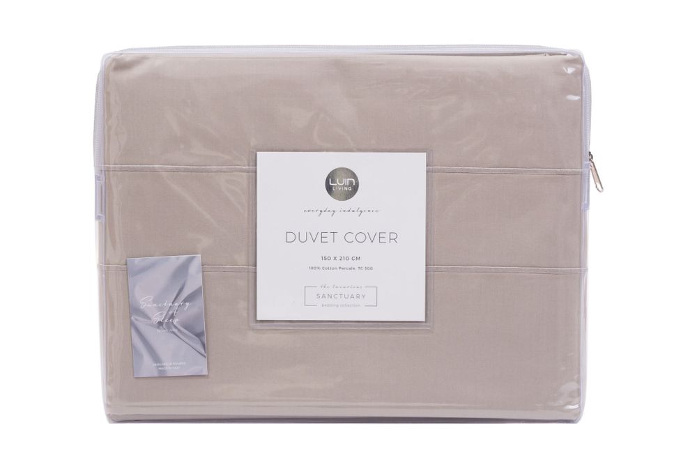 Linge de lit - Housse de couette simple 150x210cm - LUIN LIVING
