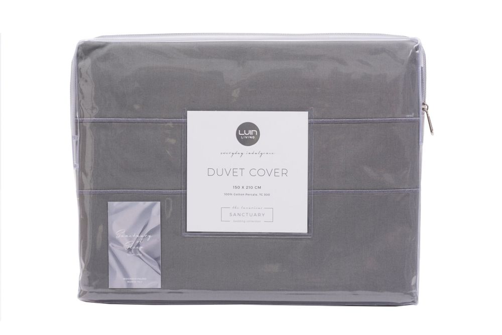 Linge de lit - Housse de couette simple 150x210cm - LUIN LIVING